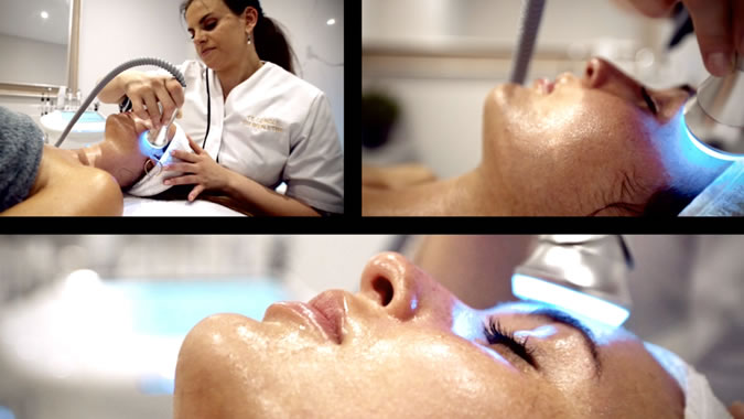 Soin hydrafacial à Paris